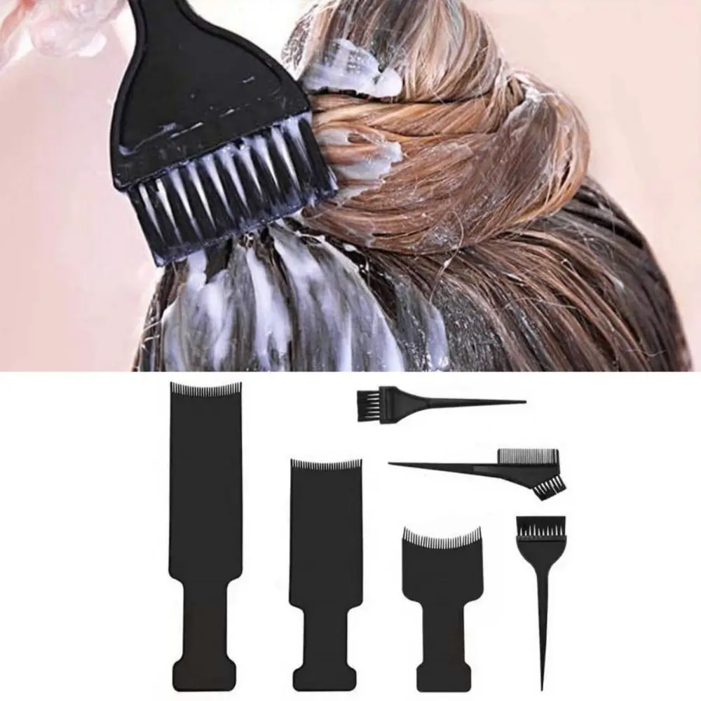 6Pcs/Set Professional Hair Coloring Tools with Scrubbing Brush Dual-Sided Hairdressing Hair Applicator Brush Tail Comb Durable
6Pcs/Set Professional Hair Coloring Tools with Scrubbing Brush Dual-Sided Hairdressing Hair Applicator Brush Tail Comb Durable