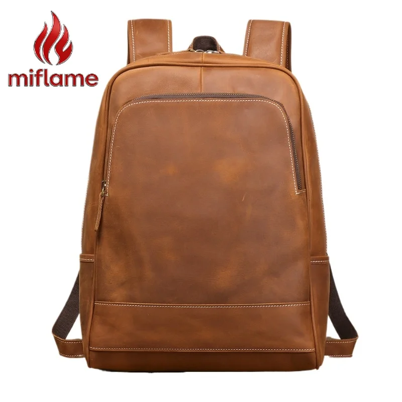 Men's Vintage Leather Backpack Crazy Horse Top Grain travel Laptop Business Casual Daypack Retro Rucksack
Men's Vintage Leather Backpack Crazy Horse Top Grain travel Laptop Business Casual Daypack Retro Rucksack