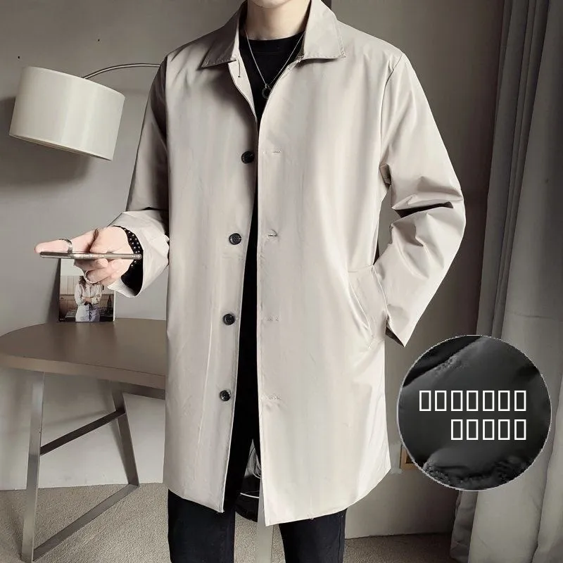 Casual Briti Sle Men's Long Coat Simple Sli Leisure Jaet Outerwear Polyester Fiber Autumn Season Cool Sle Single ...
Casual Briti Sle Men's Long Coat Simple Sli Leisure Jaet Outerwear Polyester Fiber Autumn Season Cool Sle Single ...