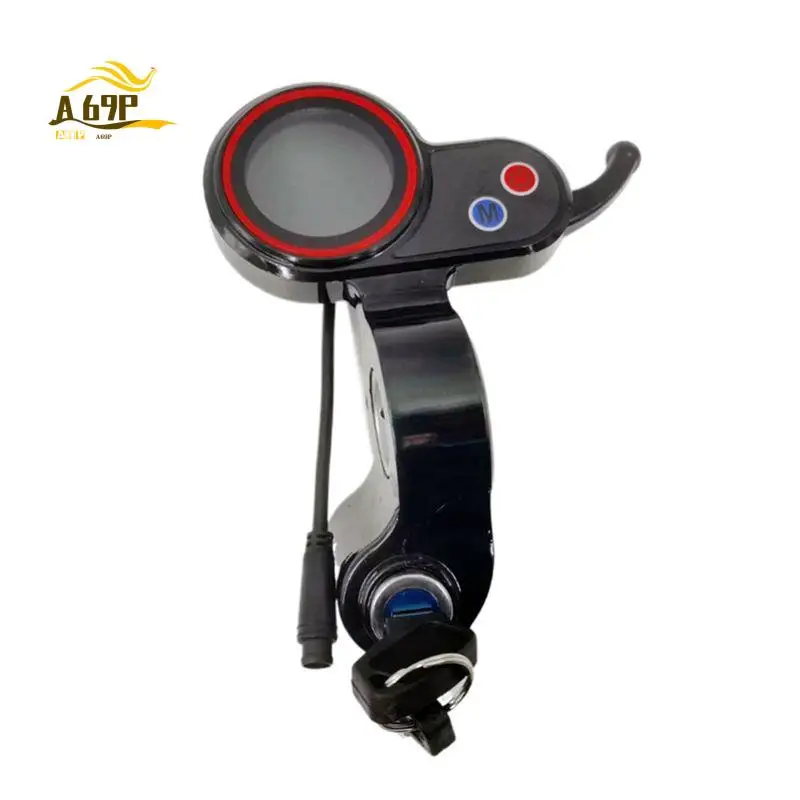 A69P-Electric Scooter LCD Display For Hitway H5 With Locking Instrument Dashboard Replacement Kickscooter Parts & Accessories
A69P-Electric Scooter LCD Display For Hitway H5 With Locking Instrument Dashboard Replacement Kickscooter Parts & Accessories