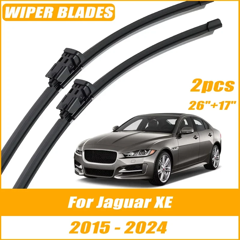 2pcs Wiper Front Wiper Blades For Jaguar XE 2015-2024 Windshield Windscreen Clean Window Car Rain Brushes 26"+17"
2pcs Wiper Front Wiper Blades For Jaguar XE 2015-2024 Windshield Windscreen Clean Window Car Rain Brushes 26"+17"
