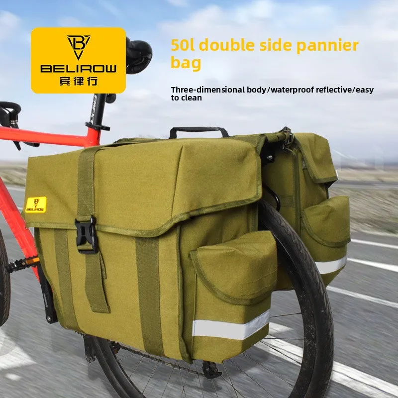 Bike Rear Rack Bag Waterproof Mountain Bicycle Saddle Bag 30L 50L Cycling Pannier Trunk Shoulder Strap Commuter Travel Outdoor
Bike Rear Rack Bag Waterproof Mountain Bicycle Saddle Bag 30L 50L Cycling Pannier Trunk Shoulder Strap Commuter Travel Outdoor