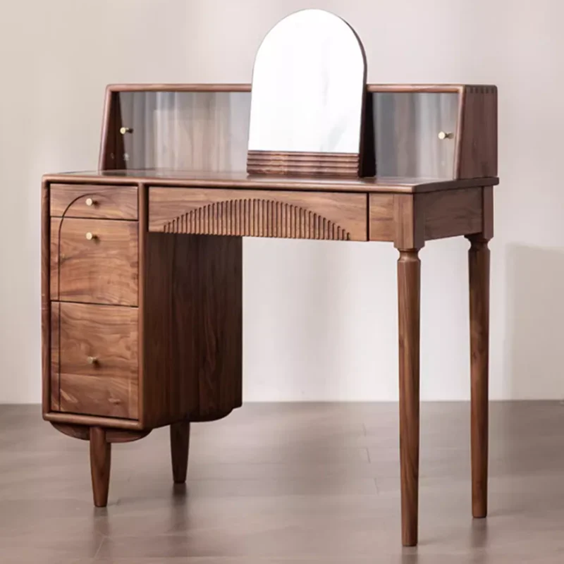 Nordic Mirror Vanity Tables Wood Modern Large Unique Luxury Salon Vanity Tables Seating Luxury Coiffeuse De Chambre Furniture
Nordic Mirror Vanity Tables Wood Modern Large Unique Luxury Salon Vanity Tables Seating Luxury Coiffeuse De Chambre Furniture