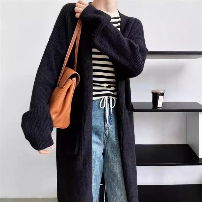 Женские удлиненные кардиганы темно-синего цвета, весенние, вязаные, элегантные, в стиле «Сеул», с воротником-стойкой, комбинированные, свободного кроя, с карманами, с меховой отделкой
Женские удлиненные кардиганы темно-синего цвета, весенние, вязаные, элегантные, в стиле «Сеул», с воротником-стойкой, комбинированные, свободного кроя, с карманами, с меховой отделкой