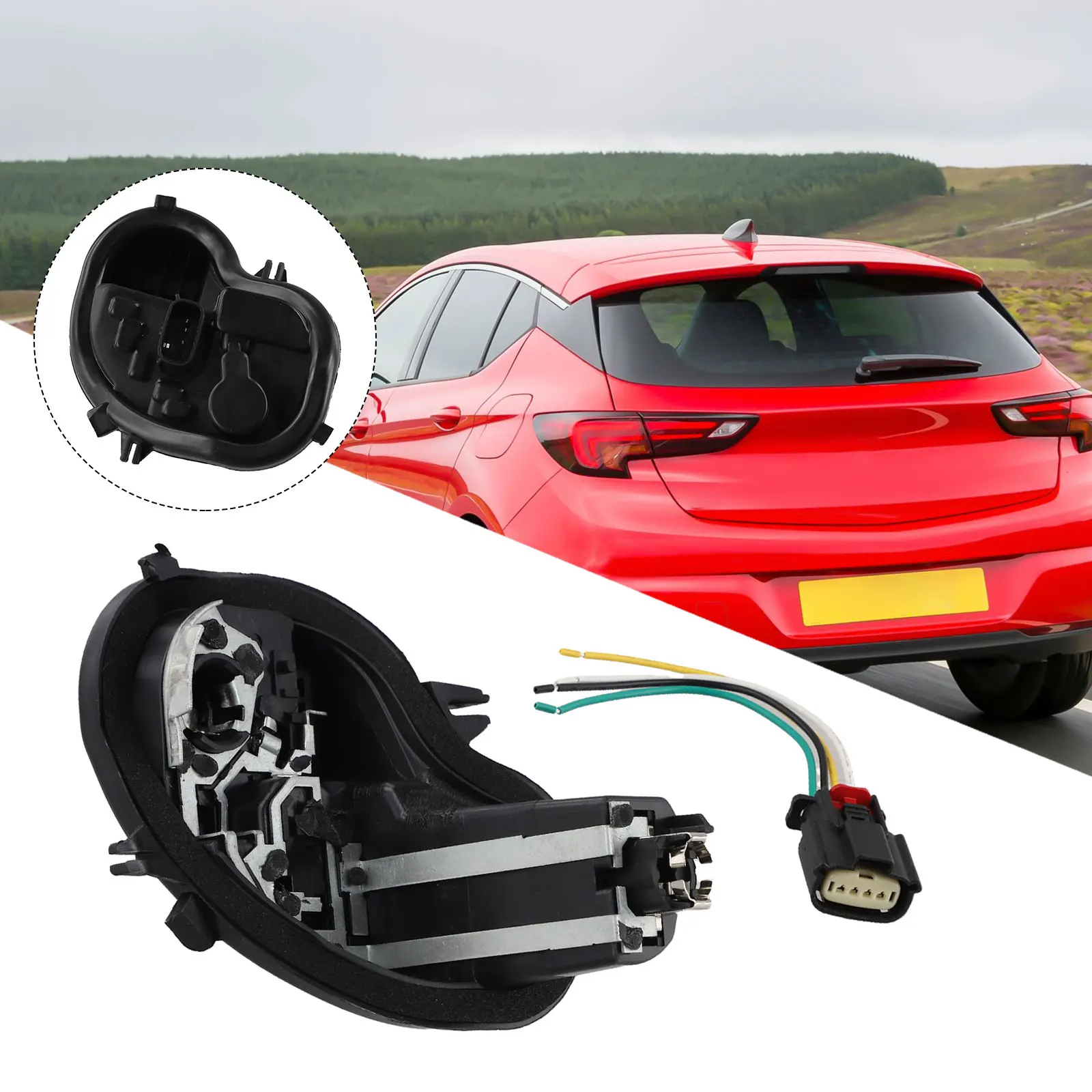 Wiring in the Tail Light Bulb Holder Kit for Vauxhall For Astra K Series Models Without LED Lights Rear Left Fitment
Wiring in the Tail Light Bulb Holder Kit for Vauxhall For Astra K Series Models Without LED Lights Rear Left Fitment