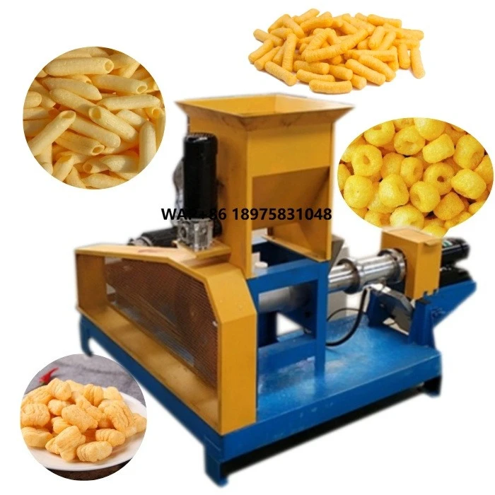 New Rice Crispy Food Snack Extruder Corn Corn Puff Extruder Automatic Grain Puff Snack Making Machine
New Rice Crispy Food Snack Extruder Corn Corn Puff Extruder Automatic Grain Puff Snack Making Machine
