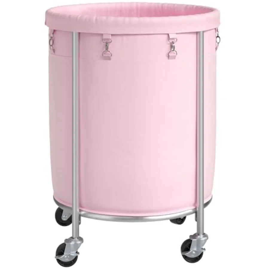 Laundry Basket with Wheels 170L Rolling Laundry Hamper with Removable Bag and Steel Frame Round Laundry Cart with 4 Casters and
Laundry Basket with Wheels 170L Rolling Laundry Hamper with Removable Bag and Steel Frame Round Laundry Cart with 4 Casters and