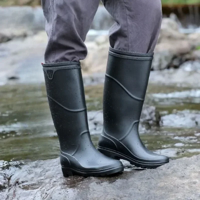 Rain Boots for Men Black Wear-resistant Man Shoes Pvc Waterproof On Offer Galoshes City Gum Garden Original 2024 Wellies Fishing
Rain Boots for Men Black Wear-resistant Man Shoes Pvc Waterproof On Offer Galoshes City Gum Garden Original 2024 Wellies Fishing