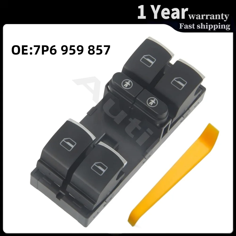 7P6959857 7P6 959 857 Front Left Master Power Window Switch for VW Touareg Sharan Touran Seat Alhambra 2011-2016 Car Accessories
7P6959857 7P6 959 857 Front Left Master Power Window Switch for VW Touareg Sharan Touran Seat Alhambra 2011-2016 Car Accessories