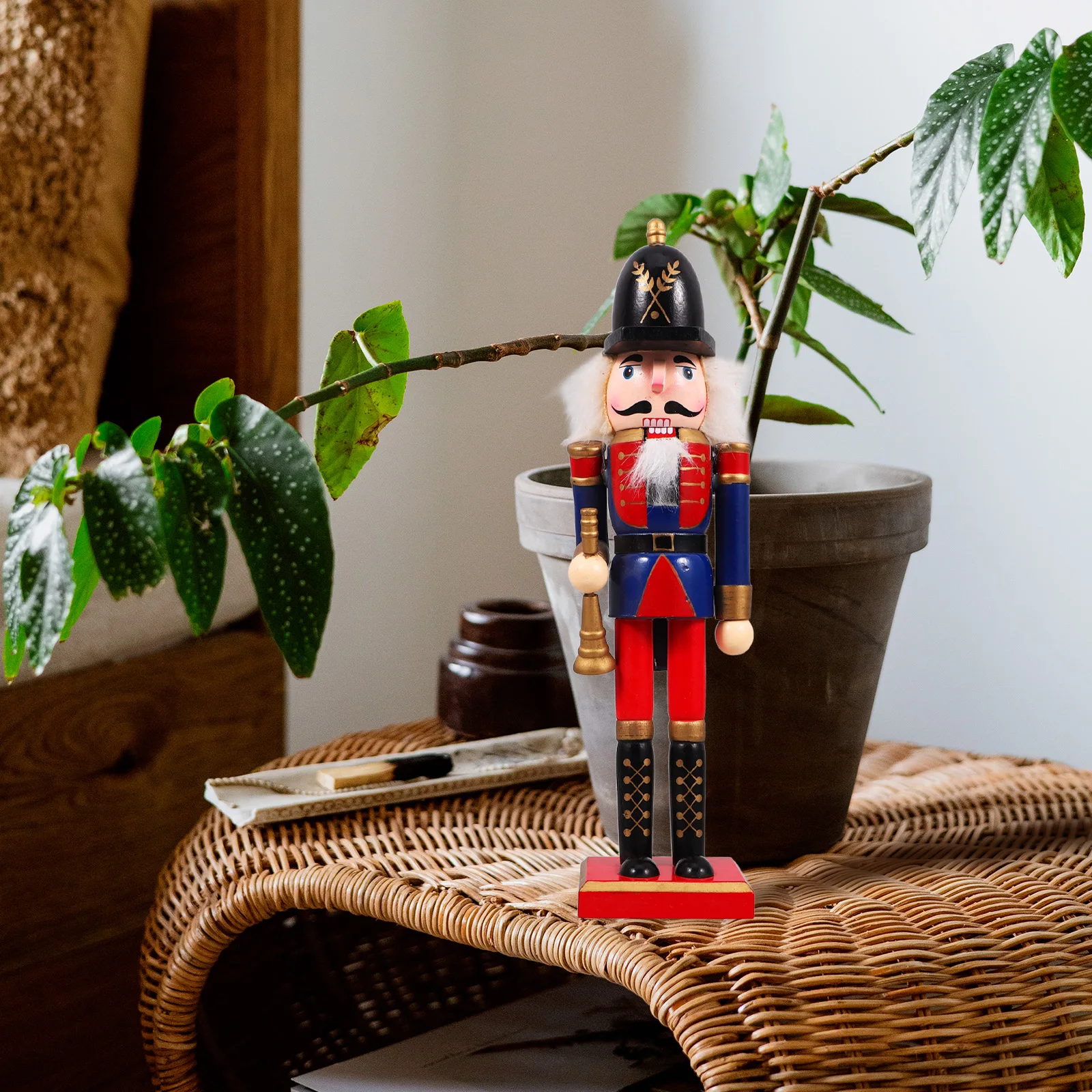 Xmas Nutcracker Wooden Decor Christmas Gift Soldier Design Handcrafted Table Decoration Wooden Nutcracker Wood Nutcrackers Decor
Xmas Nutcracker Wooden Decor Christmas Gift Soldier Design Handcrafted Table Decoration Wooden Nutcracker Wood Nutcrackers Decor