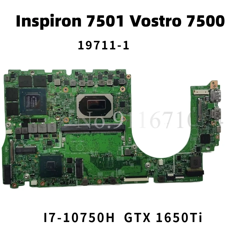19711-1 For DELL Inspiron 7501 Vostro 7500 Notebook Mainboard 0K5HK9 K5HK9 09H3PJ 0HMNGV 0W4T1D 0VK4P1 8G RAM Laptop Motherboard
19711-1 For DELL Inspiron 7501 Vostro 7500 Notebook Mainboard 0K5HK9 K5HK9 09H3PJ 0HMNGV 0W4T1D 0VK4P1 8G RAM Laptop Motherboard