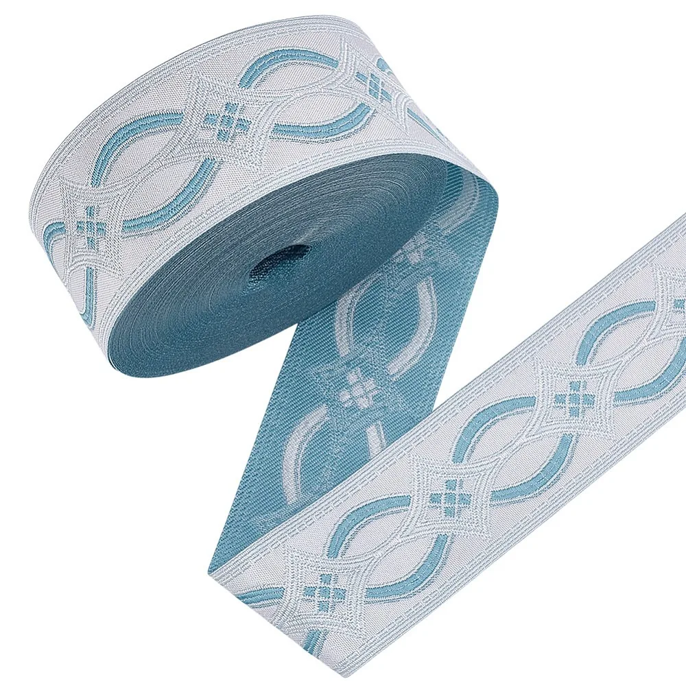 8M Rhombus Pattern Polyester Ribbon with Cardboard Display Card for Clothes Accessories Pale Turquoise 0.5mm
8M Rhombus Pattern Polyester Ribbon with Cardboard Display Card for Clothes Accessories Pale Turquoise 0.5mm