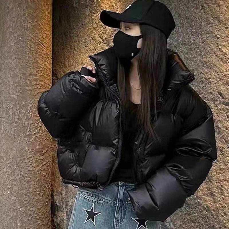 Solid Color Stand Collar Short Cotton Jacket Women Loose Office Lady Cotton Jacket 2023 Winter Fashion Zipper Casual Cotton Coat
Solid Color Stand Collar Short Cotton Jacket Women Loose Office Lady Cotton Jacket 2023 Winter Fashion Zipper Casual Cotton Coat