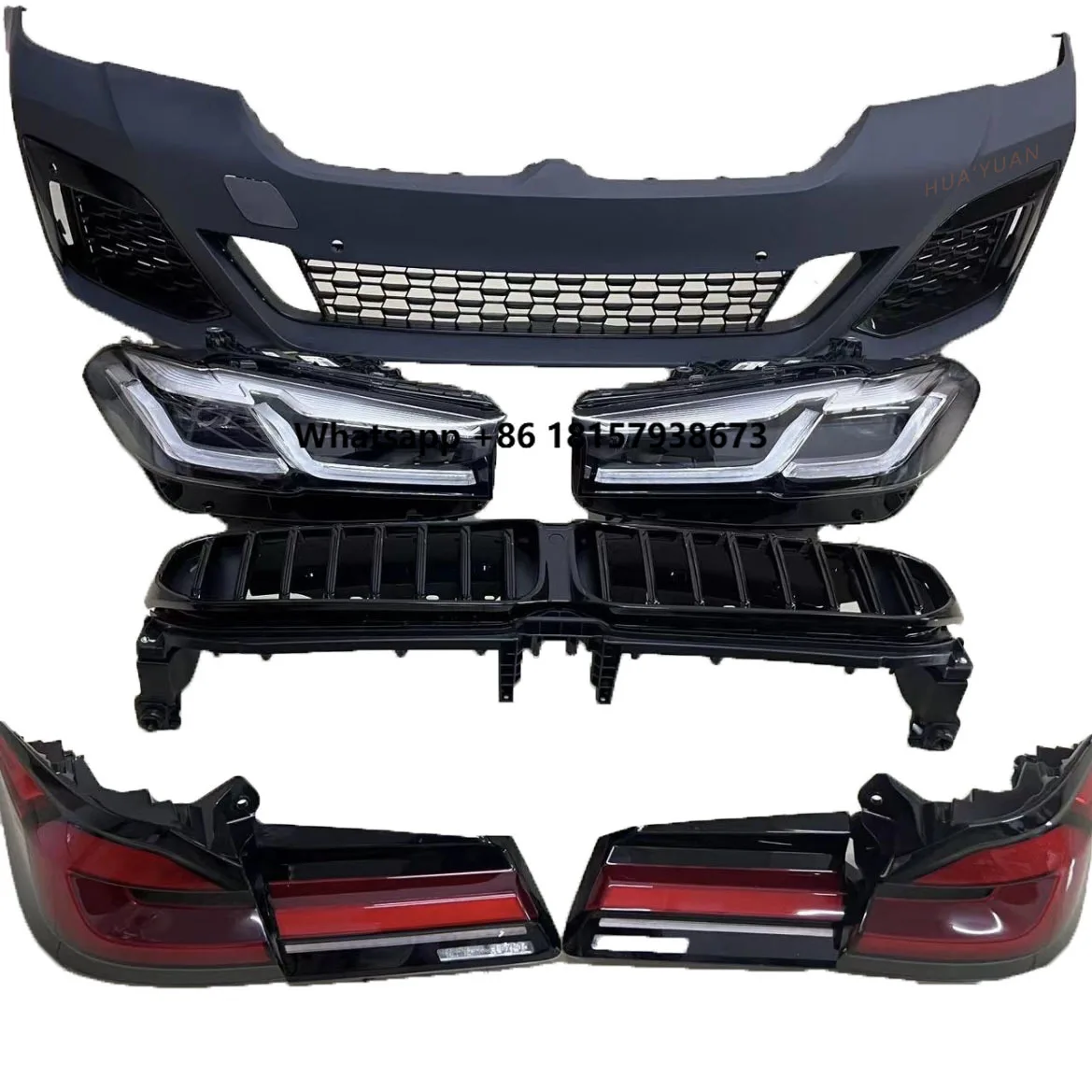 Car Bumpers G30 G38 Automotive Bumper for 5 Series G30 G38 M5 530I 540I Upgraded F90 M5 Body Kit
Car Bumpers G30 G38 Automotive Bumper for 5 Series G30 G38 M5 530I 540I Upgraded F90 M5 Body Kit