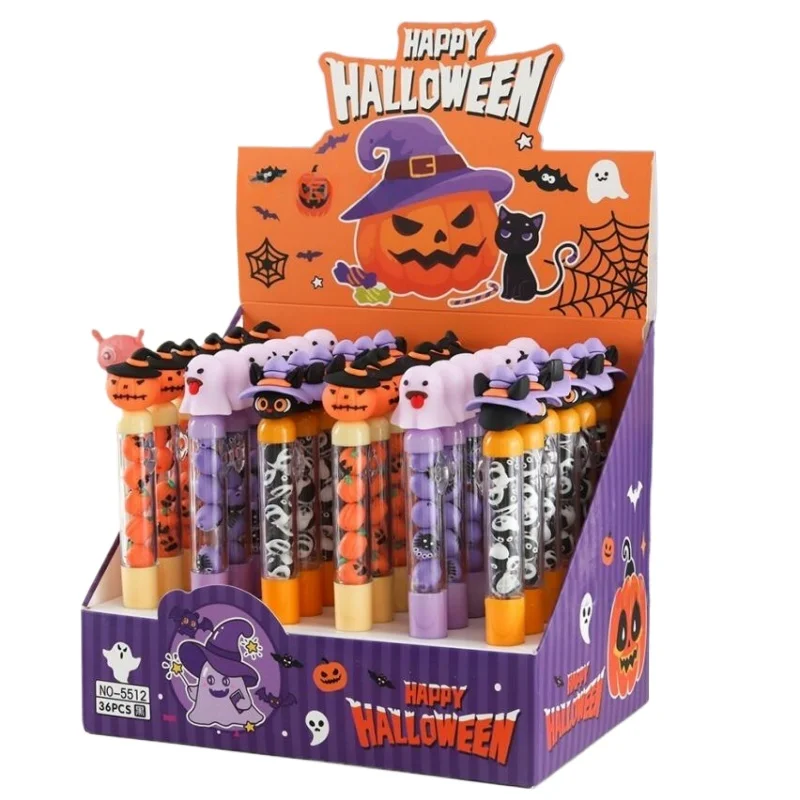6pcs/lot Kawaii Halloween Ballpoint Pen Creative Black ink Ball Pens Promotional Gifts School Writing Supplies
6pcs/lot Kawaii Halloween Ballpoint Pen Creative Black ink Ball Pens Promotional Gifts School Writing Supplies