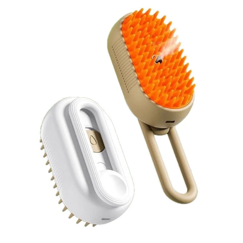 3 in 1 Rechargeable Steamy Pet Brush USB Spray Dog Cat Grooming Comb for Massage Hair Removal
3 in 1 Rechargeable Steamy Pet Brush USB Spray Dog Cat Grooming Comb for Massage Hair Removal