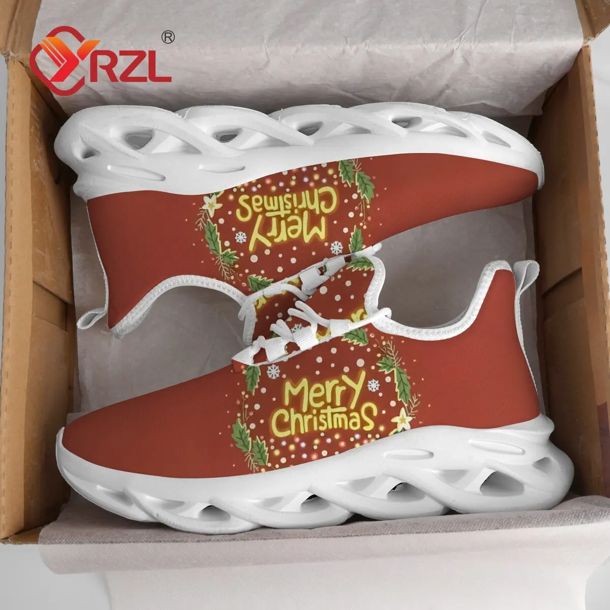 New 2025 Men Running Shoes Christmas Print Breathable Outdoor Sports Shoes Lightweight Sneakers for Men Comfort Shoes for Man
New 2025 Men Running Shoes Christmas Print Breathable Outdoor Sports Shoes Lightweight Sneakers for Men Comfort Shoes for Man