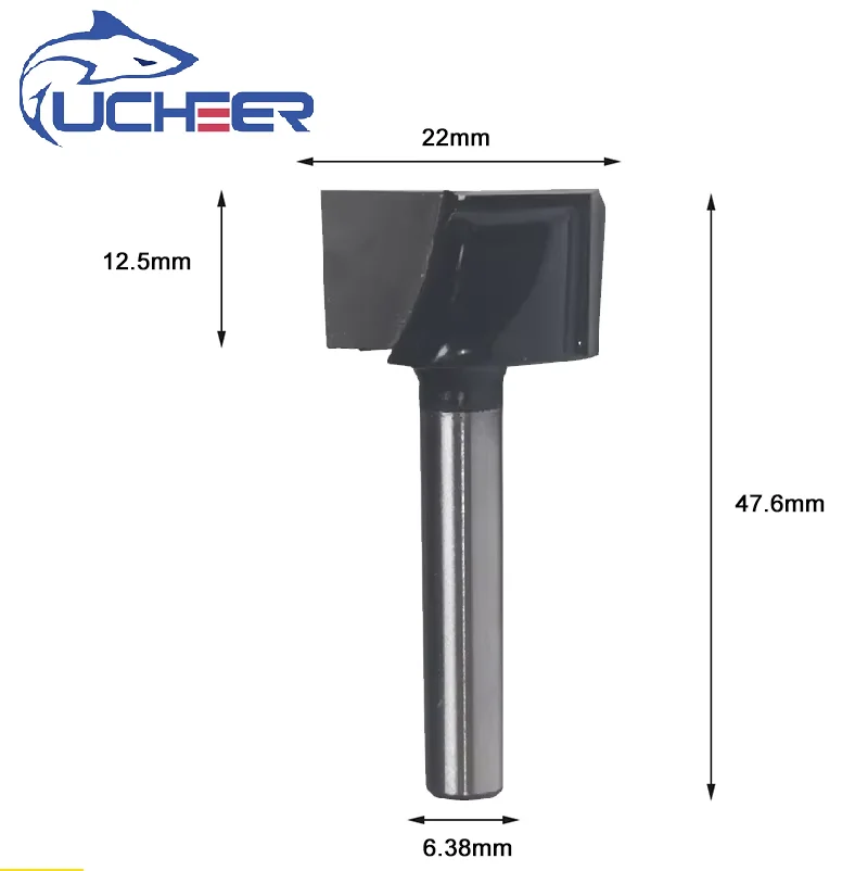 UCHEER 1 шт. чистящее дно гравировальные биты 6,35 твердосплавный фрезерный станок деревообрабатывающие инструменты фреза с ЧПУ концевая фреза для дерева
UCHEER 1 шт. чистящее дно гравировальные биты 6,35 твердосплавный фрезерный станок деревообрабатывающие инструменты фреза с ЧПУ концевая фреза для дерева