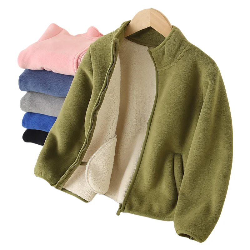 Top Quality New Autumn and winter soft warm Thick Ollie velvet Boys Girls Jacket Boys Girls Outwear Kids Clothing 3-12years
Top Quality New Autumn and winter soft warm Thick Ollie velvet Boys Girls Jacket Boys Girls Outwear Kids Clothing 3-12years