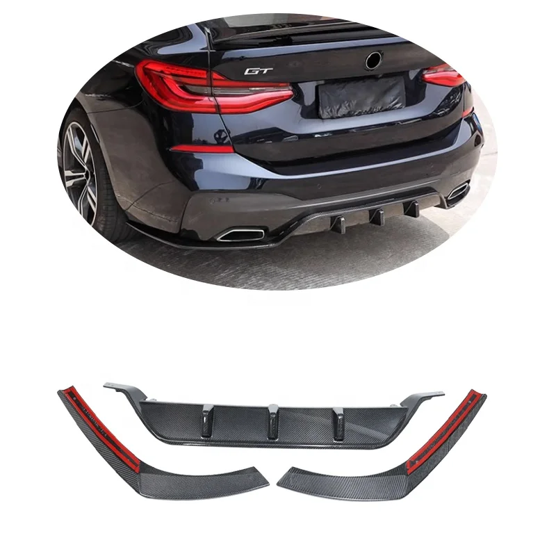 DMC Style Carbon Fiber Rear Bumper Lip Diffuser For BMW 6 Series GT M-Sport G32 2017-2020
DMC Style Carbon Fiber Rear Bumper Lip Diffuser For BMW 6 Series GT M-Sport G32 2017-2020