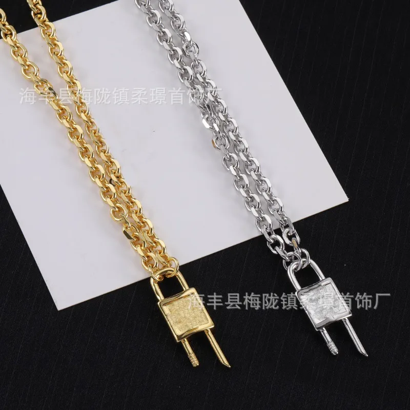 Ji Jia Necklace New 2024 High-end Temperament Fashion Versatile Lock Niche Exaggerated Design High Version Necklace
Ji Jia Necklace New 2024 High-end Temperament Fashion Versatile Lock Niche Exaggerated Design High Version Necklace