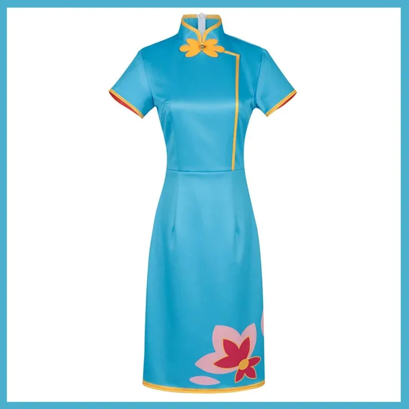 Аниме Cardcaptor Sakura Daidouji Tomoyo Косплей Костюм Китайский Стиль Синее Платье Cheongsam Qipao Парик Женский Милый Костюм Для Вечеринки if;3
Аниме Cardcaptor Sakura Daidouji Tomoyo Косплей Костюм Китайский Стиль Синее Платье Cheongsam Qipao Парик Женский Милый Костюм Для Вечеринки if;3