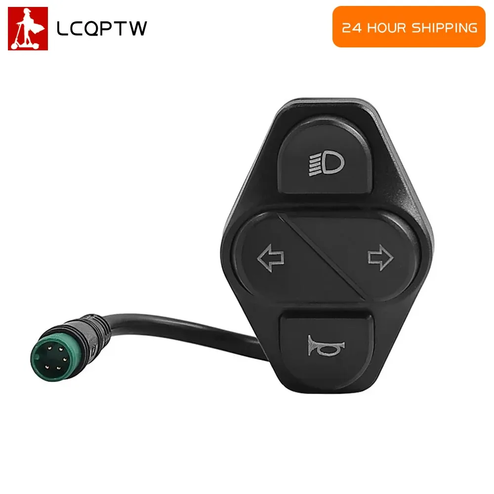 Headlight Switch 5 Pin Turn Signal Button Headlight Button For Kukirin G2 Master Electric Scooter Kickscooter Replacement Part
Headlight Switch 5 Pin Turn Signal Button Headlight Button For Kukirin G2 Master Electric Scooter Kickscooter Replacement Part