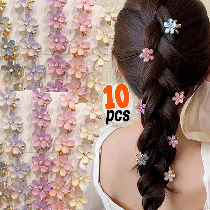 1-10pcs New Small Flower Hair Claws Children Hair Clips For Girls Cat-eye Stone Grab Hairs Claw Clip Headwear Hair Accessories
1-10pcs New Small Flower Hair Claws Children Hair Clips For Girls Cat-eye Stone Grab Hairs Claw Clip Headwear Hair Accessories