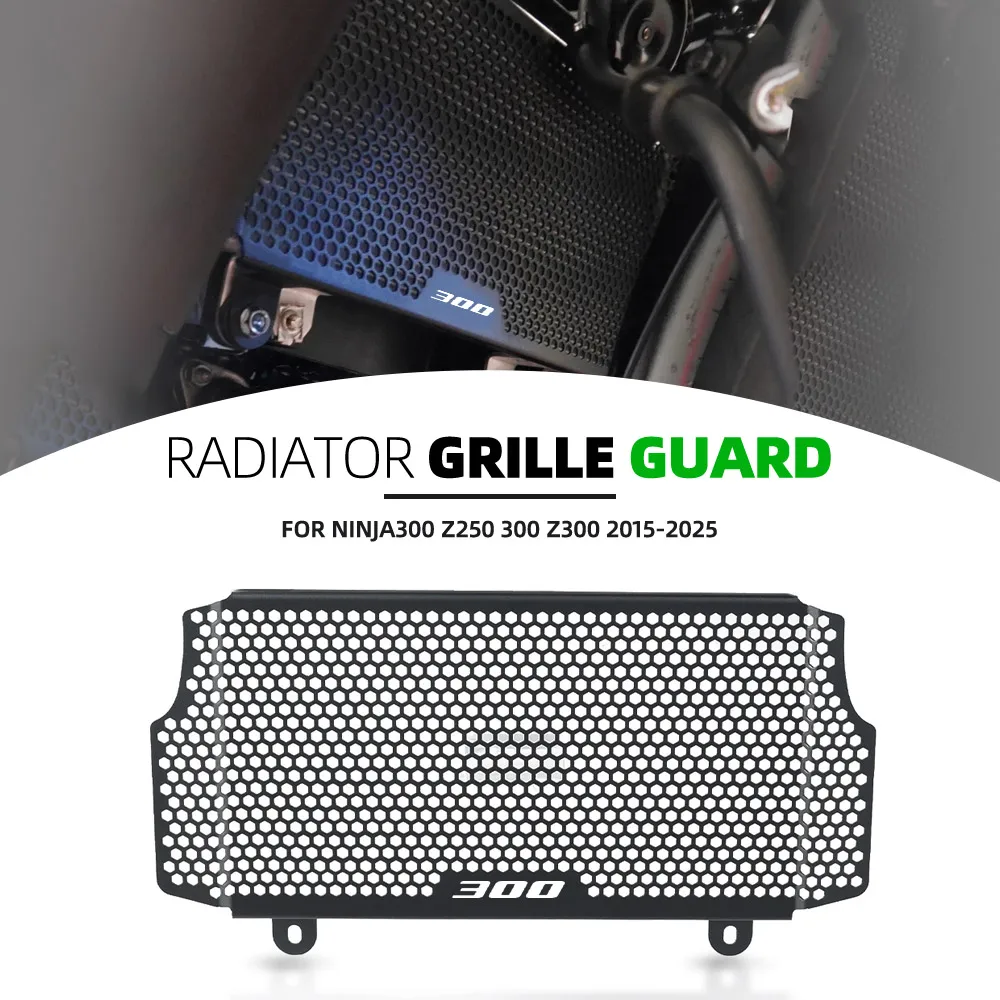 Radiator Grille Guard Cover Oil Cooler Radiator Shield Protector For Kawasaki Ninja300 Z250 300 Z300 2015~2022 2023 2024 2025
Radiator Grille Guard Cover Oil Cooler Radiator Shield Protector For Kawasaki Ninja300 Z250 300 Z300 2015~2022 2023 2024 2025