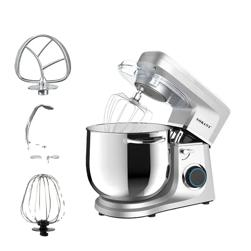 GMSokany 269 High Quality Dough Kneading Machine Food Mixer Mini Stand Mixer Food Processor
GMSokany 269 High Quality Dough Kneading Machine Food Mixer Mini Stand Mixer Food Processor