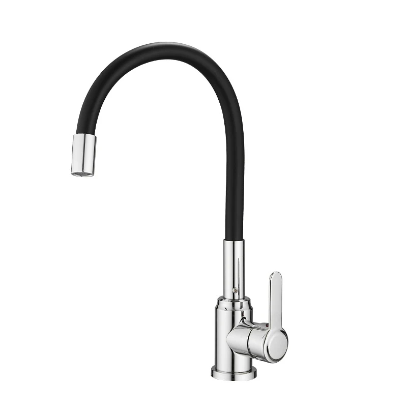 Single Handle Deck Mounted Kitchen Faucet 304 Chrome Stainless Steel Mix Water Tap for Kitchen Use
Single Handle Deck Mounted Kitchen Faucet 304 Chrome Stainless Steel Mix Water Tap for Kitchen Use