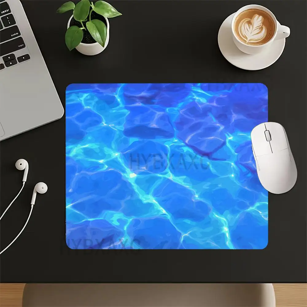 HYBXAXC Anti-Slip Rubber Small Desk Mat Gaming Office Mouse Pad Blue Water Ripple Art
HYBXAXC Anti-Slip Rubber Small Desk Mat Gaming Office Mouse Pad Blue Water Ripple Art