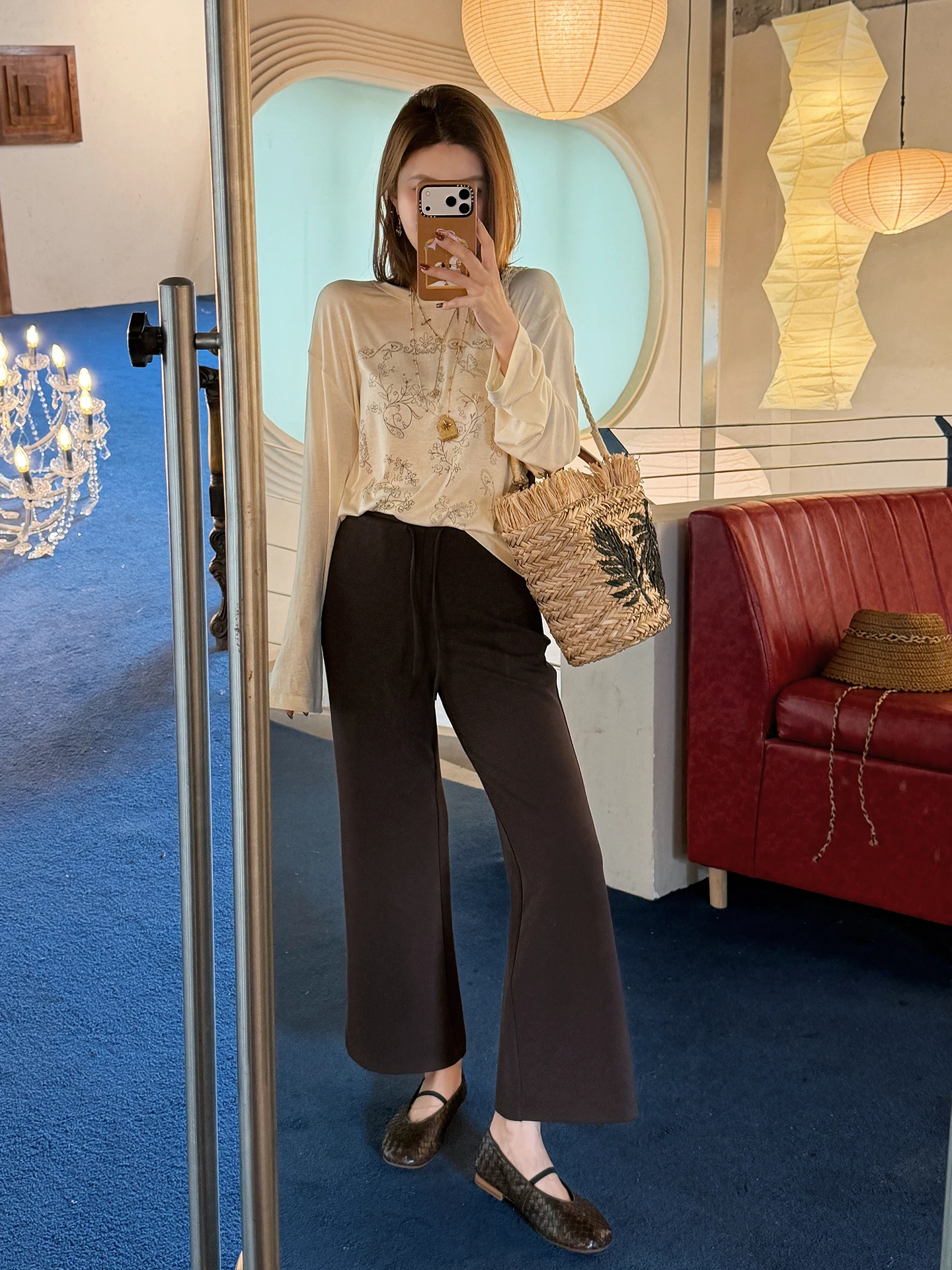 Tang You You High Elasticity Modal Lycra Casual Nine-Piece Pants Women's Spring Summer Loose Slim Wide Leg Pants
Tang You You High Elasticity Modal Lycra Casual Nine-Piece Pants Women's Spring Summer Loose Slim Wide Leg Pants