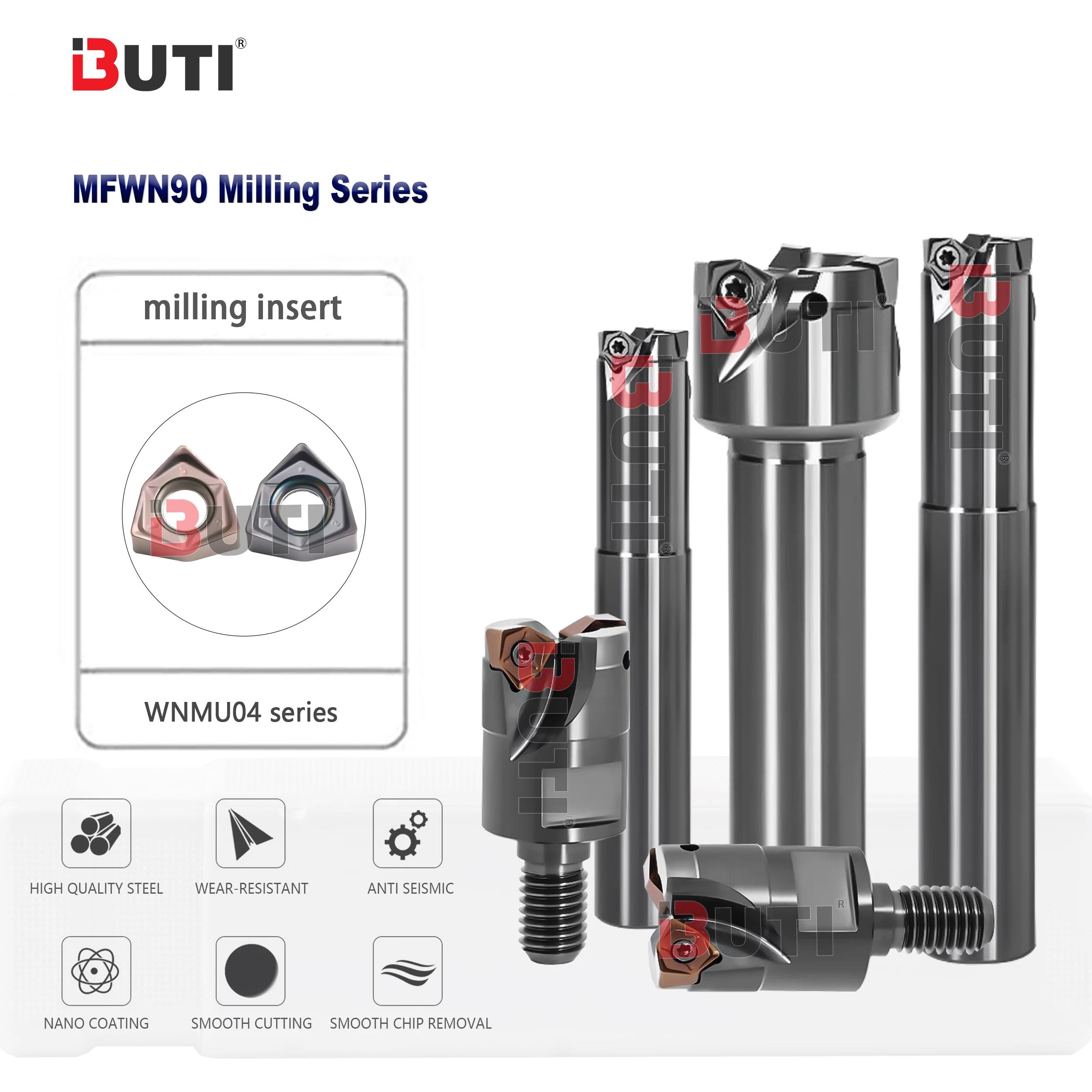 MFWN90 Locking Tooth Milling Cutter Head MFWN90 Fast Feed Milling Cutter Rod Milling Cutter Head WNMU Double-sided Hexagonal Too
MFWN90 Locking Tooth Milling Cutter Head MFWN90 Fast Feed Milling Cutter Rod Milling Cutter Head WNMU Double-sided Hexagonal Too