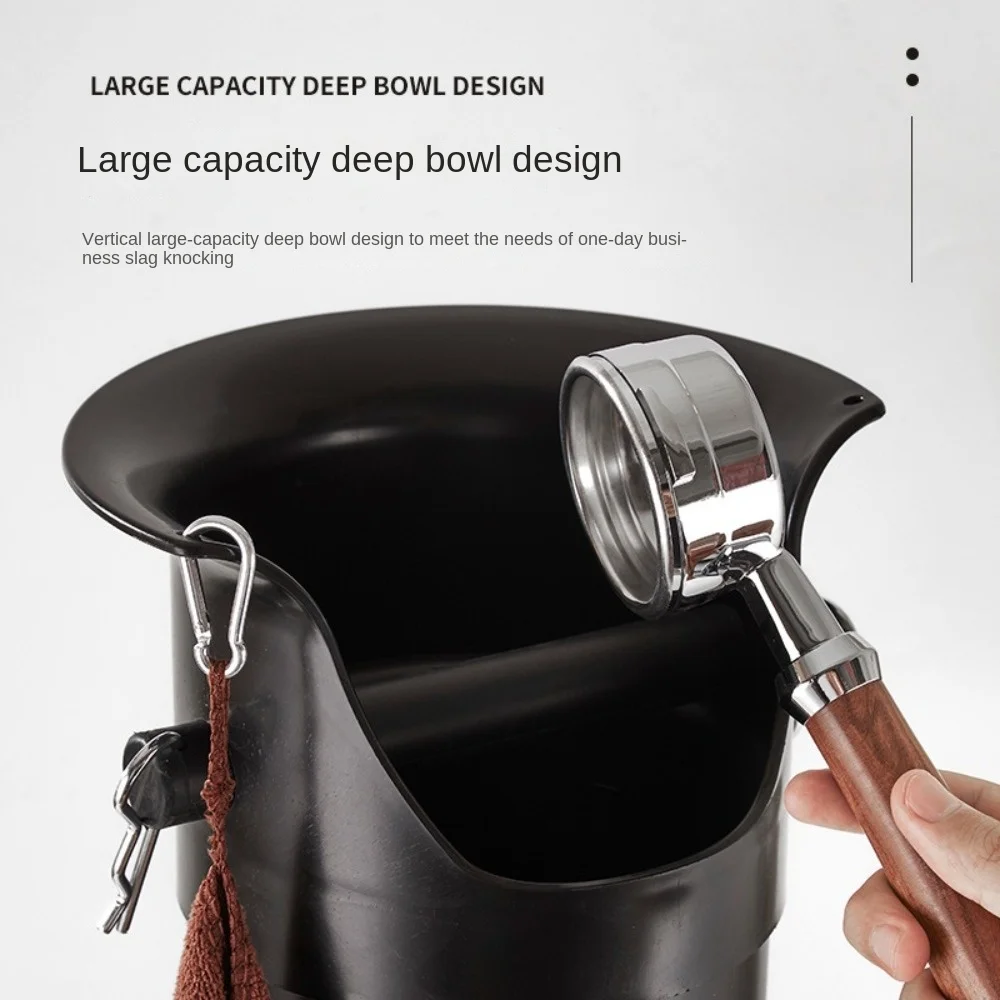 Large Capacity Coffee Knock Box Detachable Vertical Coffee Crusher Container Removable Lid Easy To Clean Coffee Grounds Bucket
Large Capacity Coffee Knock Box Detachable Vertical Coffee Crusher Container Removable Lid Easy To Clean Coffee Grounds Bucket