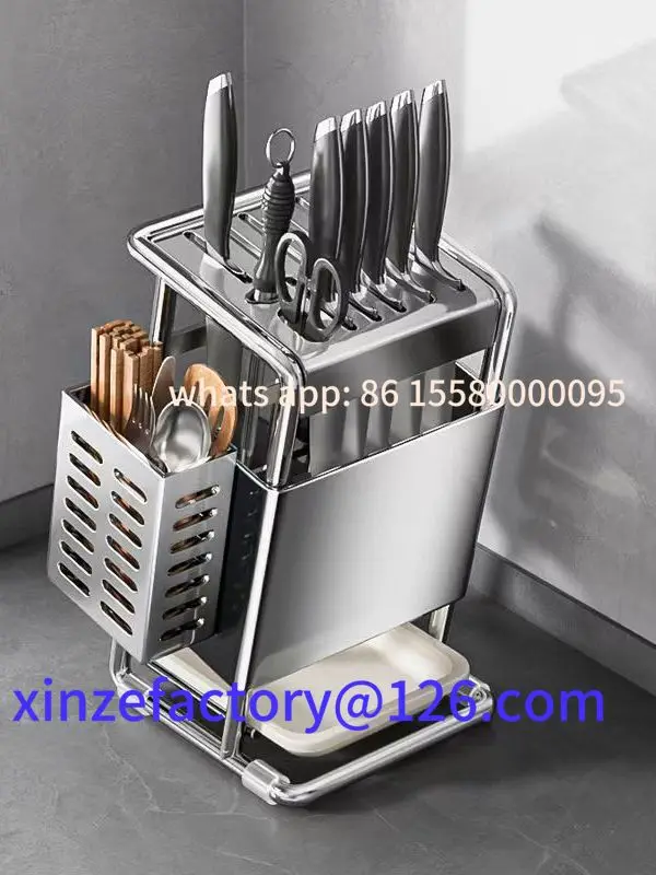 Customizable Stainl Steel 304 Holder Kitchen Countertop Knife Base Multi-Function Tools
Customizable Stainl Steel 304 Holder Kitchen Countertop Knife Base Multi-Function Tools