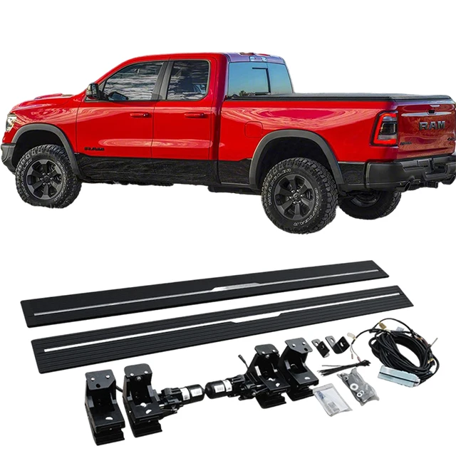 Automatic Electric Power Side Step Running Board for Dodge RAM 1500 2500 2012-2018 2019+
Automatic Electric Power Side Step Running Board for Dodge RAM 1500 2500 2012-2018 2019+