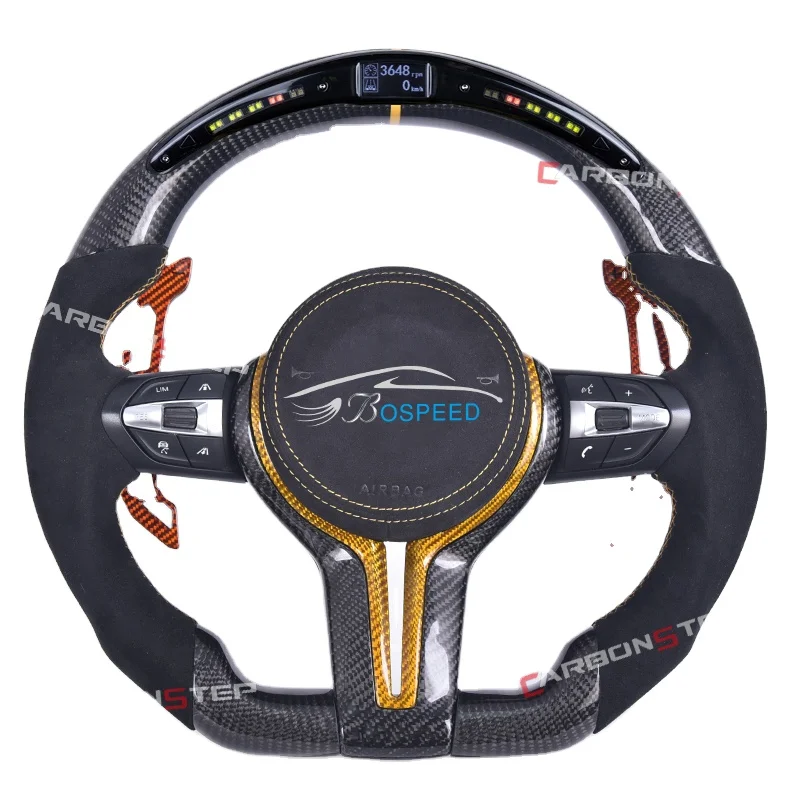 Smart LED Carbon Fiber Steering Wheel for Bmw F10 F22 F30 F31 F32 F33 F34 F80 F82 X3 X4 X5 X6
Smart LED Carbon Fiber Steering Wheel for Bmw F10 F22 F30 F31 F32 F33 F34 F80 F82 X3 X4 X5 X6