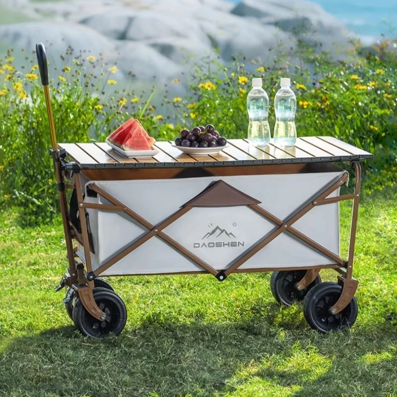 Outdoor Picnic Folding Trolley Utility Beach Portable Large Capacity Mobile Shopping Cart Transport Storage Camping Trolley
Outdoor Picnic Folding Trolley Utility Beach Portable Large Capacity Mobile Shopping Cart Transport Storage Camping Trolley