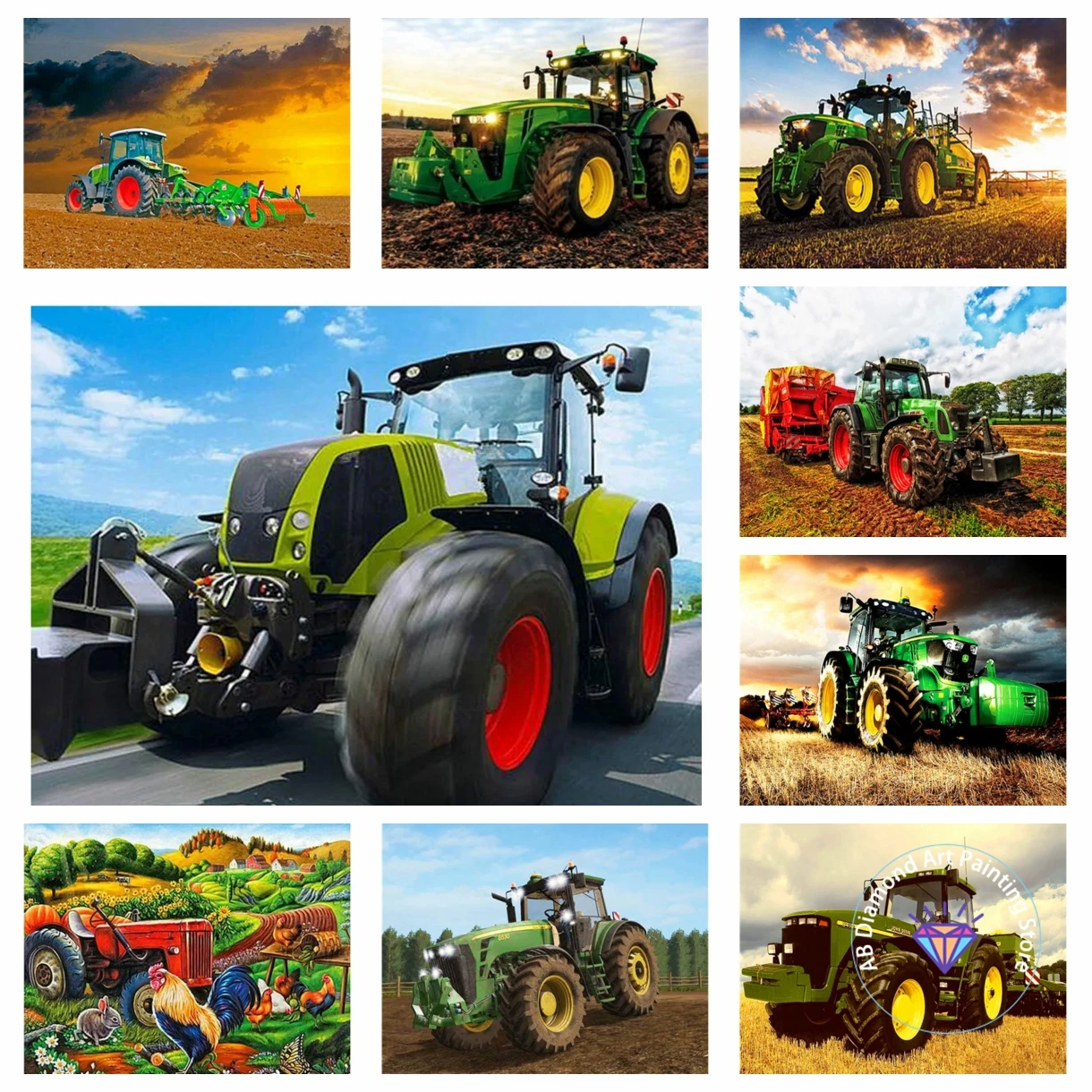 Tractor Landscape AB Diamond Painting Kit 5D DIY Diamond Embroidery Cross Stitch Handmade Art Gift Crafts Home Decor Gift
Tractor Landscape AB Diamond Painting Kit 5D DIY Diamond Embroidery Cross Stitch Handmade Art Gift Crafts Home Decor Gift