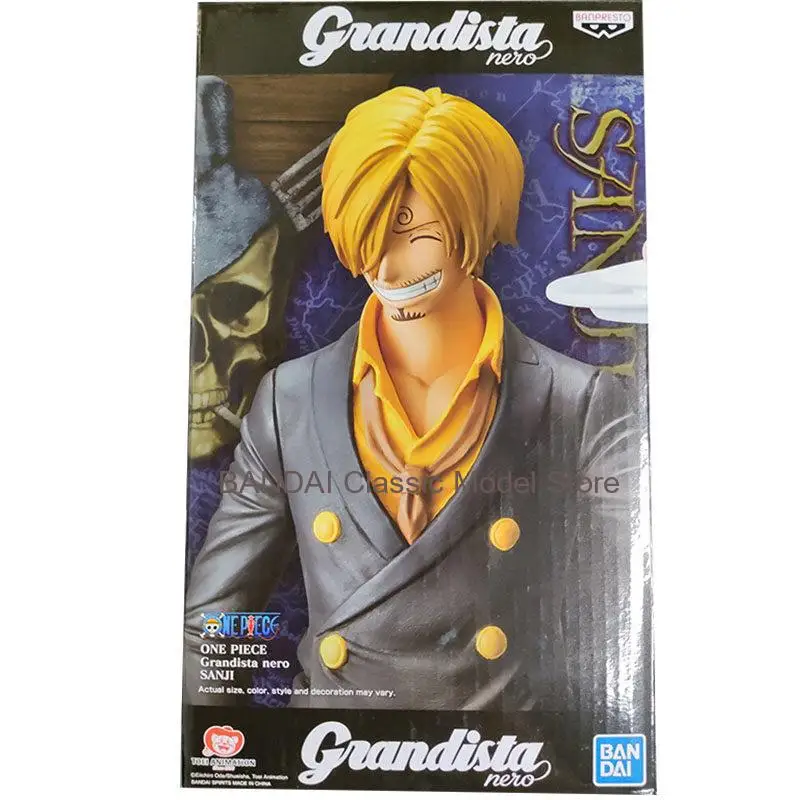 В наличии 100% оригинальные фигурки Bandai Banpresto Anime One Piece GRANDISTA NERO Sanji, коллекционные игрушки-куклы
В наличии 100% оригинальные фигурки Bandai Banpresto Anime One Piece GRANDISTA NERO Sanji, коллекционные игрушки-куклы