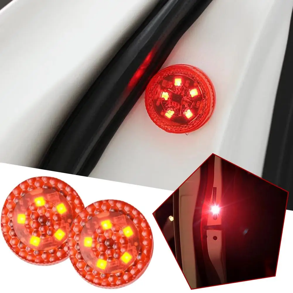 2pcs 5LED Door Anti-collision Flash Warning Light Modified Light Anti-collision Safety Anti-rear-end Door Light B2R8
2pcs 5LED Door Anti-collision Flash Warning Light Modified Light Anti-collision Safety Anti-rear-end Door Light B2R8