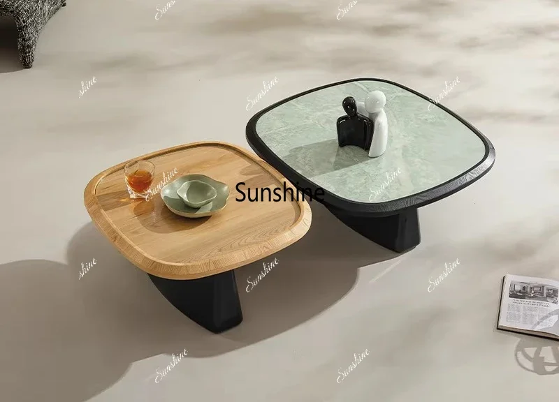 Marble ash wood villa special-shaped creative high-end coffee table
Marble ash wood villa special-shaped creative high-end coffee table