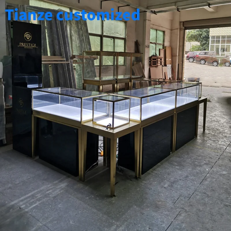 (Customized) stainless steel glass display showcase cabinetshop counter jewelry mall kiosk luxurious store jewelry kisk
(Customized) stainless steel glass display showcase cabinetshop counter jewelry mall kiosk luxurious store jewelry kisk