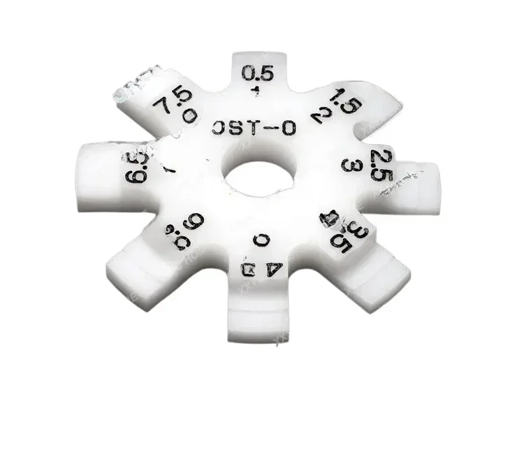 Disc Gap Ruler Octagon Feeler Gauge Round Plastic Anti-scratch Octopus Car Body Inspection 0.5-8mm
Disc Gap Ruler Octagon Feeler Gauge Round Plastic Anti-scratch Octopus Car Body Inspection 0.5-8mm
