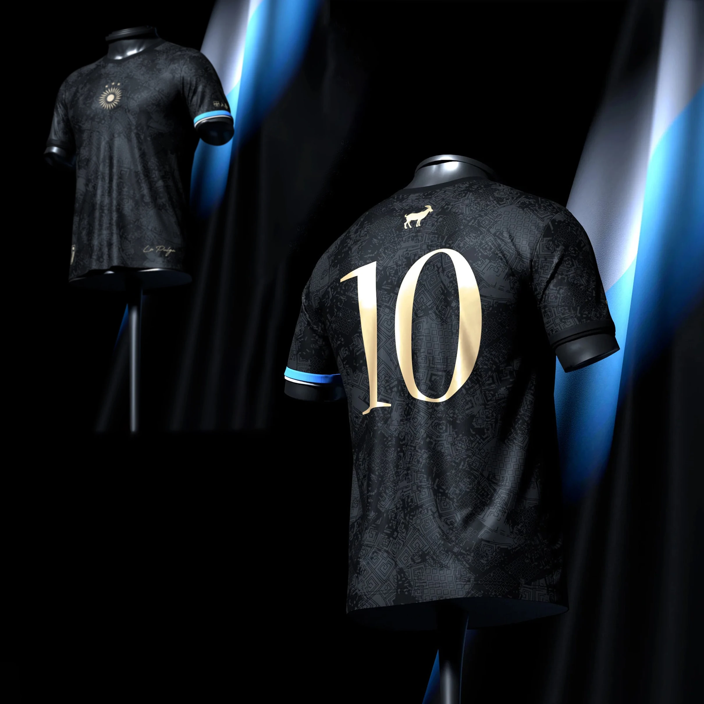 2025 New Jersey Special Goat Edition T-Shirts Football Training Shirts Summer Outdoor Men Women T-Shirts Quick Drying Clothes
2025 New Jersey Special Goat Edition T-Shirts Football Training Shirts Summer Outdoor Men Women T-Shirts Quick Drying Clothes