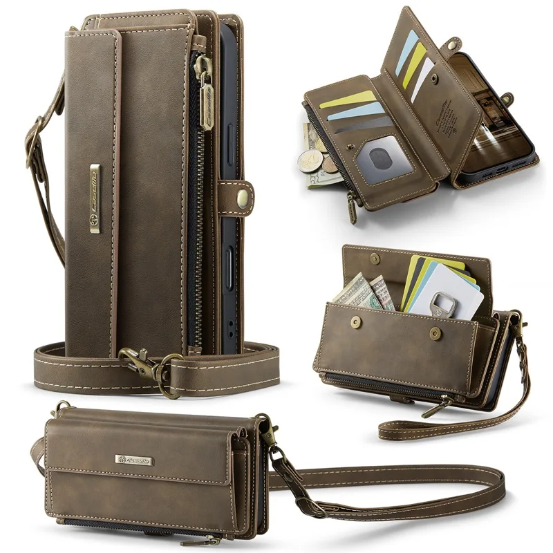 Multifunctional Wallet Leather Case Flip Cover For Galaxy S25 S24 S23 S22 S21 S20 Ultra S24FE S20FE Case Cover With 9 Cards Slot
Multifunctional Wallet Leather Case Flip Cover For Galaxy S25 S24 S23 S22 S21 S20 Ultra S24FE S20FE Case Cover With 9 Cards Slot