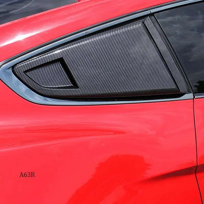 AR-Carbon Fiber Look 1/4 Rear Side Vent Quarter Window Louver Shutter Cover Trim Replacement Parts For 2015-2022 Ford Mustang
AR-Carbon Fiber Look 1/4 Rear Side Vent Quarter Window Louver Shutter Cover Trim Replacement Parts For 2015-2022 Ford Mustang