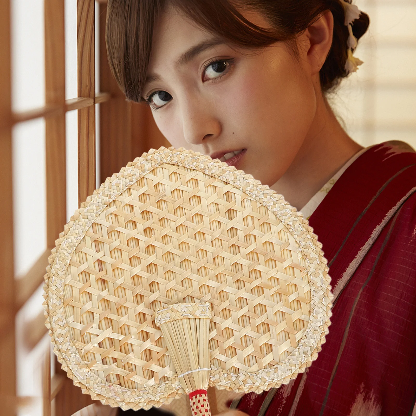 Handwoven Chinese Fans Handheld Summer Fan Portable Decorative Craft Fan Retro Style Cooling Solution Versatile
Handwoven Chinese Fans Handheld Summer Fan Portable Decorative Craft Fan Retro Style Cooling Solution Versatile