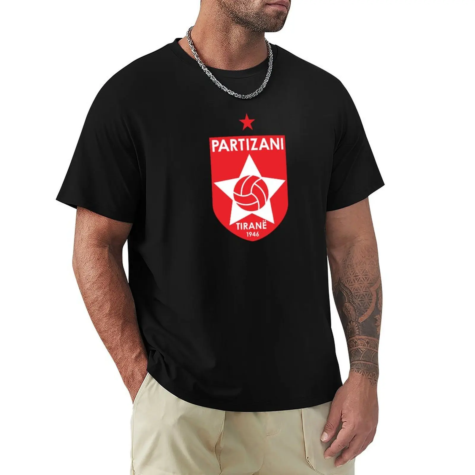 FK Partizani Tirana Albania (New) T-Shirt T-shirts man plus sizes topping men clothes
FK Partizani Tirana Albania (New) T-Shirt T-shirts man plus sizes topping men clothes